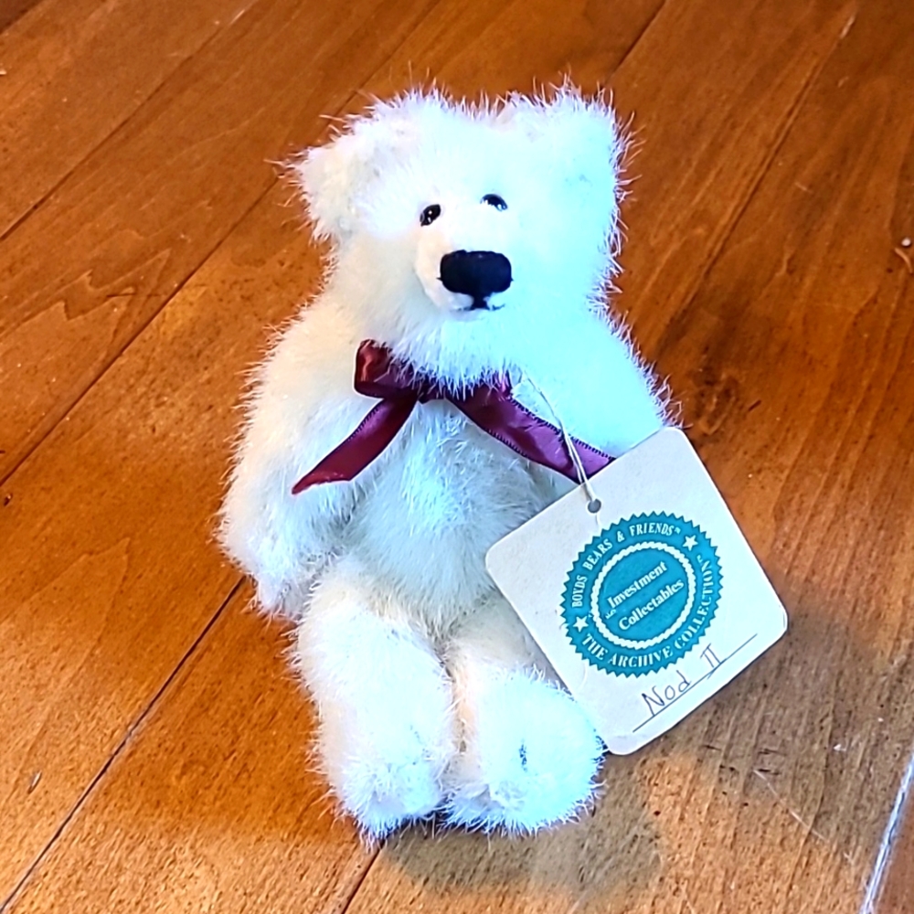 Boyd's Bears The Archive Collection Nod II, off white bear